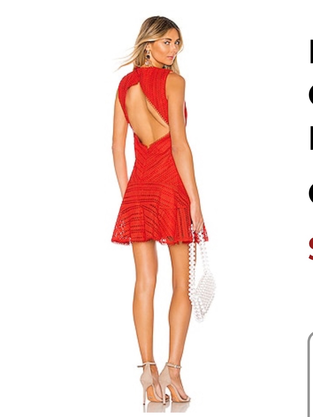 NWOT’s Bardot Sweetheart Neckline Flounce Ruffle Hem Size 6